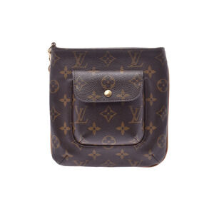 Louis Vuitton Monogram Partition Brown Leather Pouch